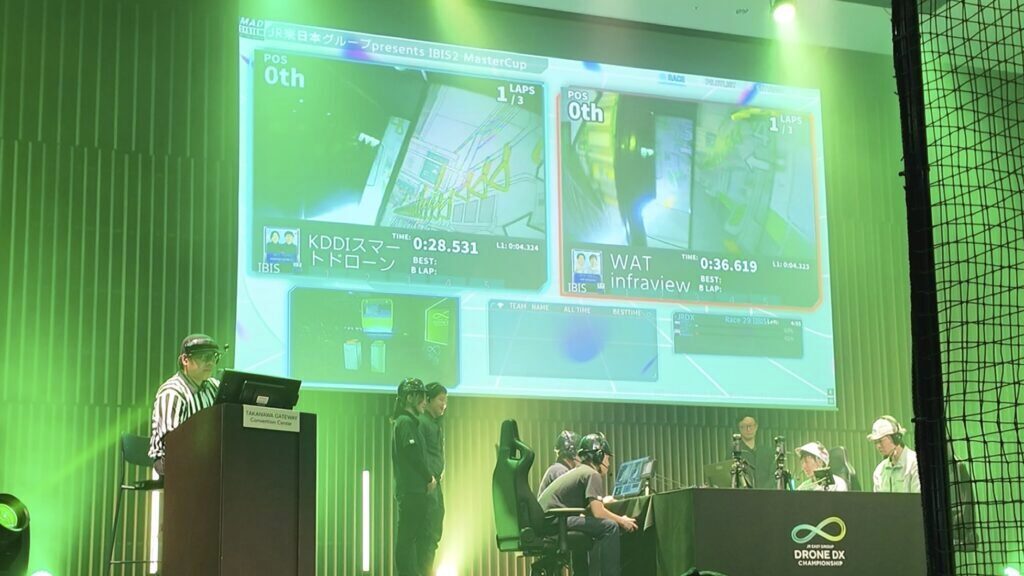JR東日本グループ主催ドローンレース「IBIS2 Master Cup」で2年連続