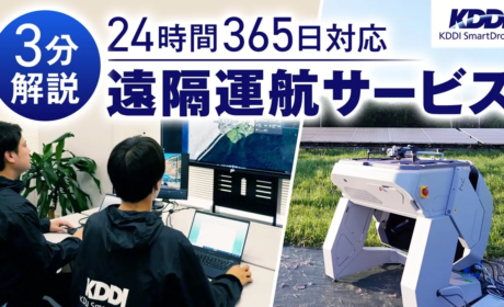 ドローンポートを活用した遠隔運航サービス｜24時間365日対応